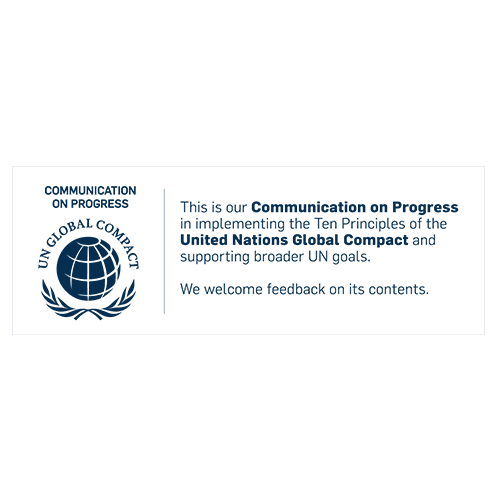 UN Global Compact certificate