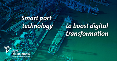 Smart port technology brochure cover