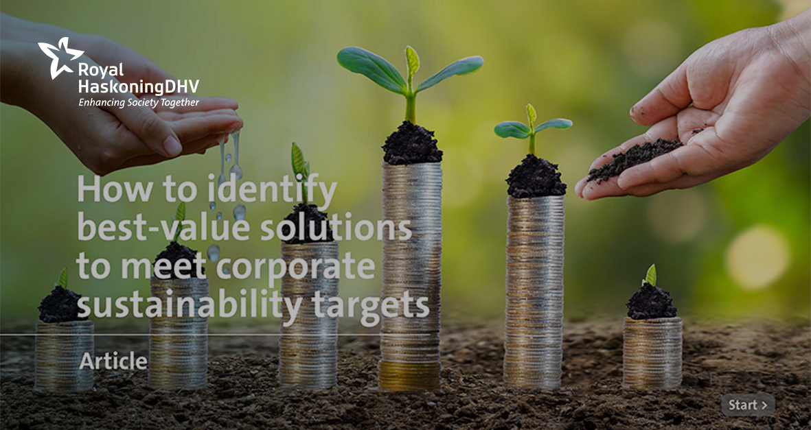 How to identify best-value solutions to meet corporate sustainability targets 