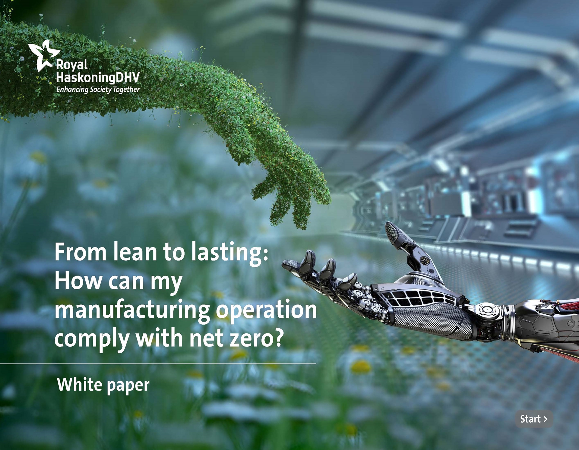 From lean to lasting: How can my manufacturing operation comply with net zero?