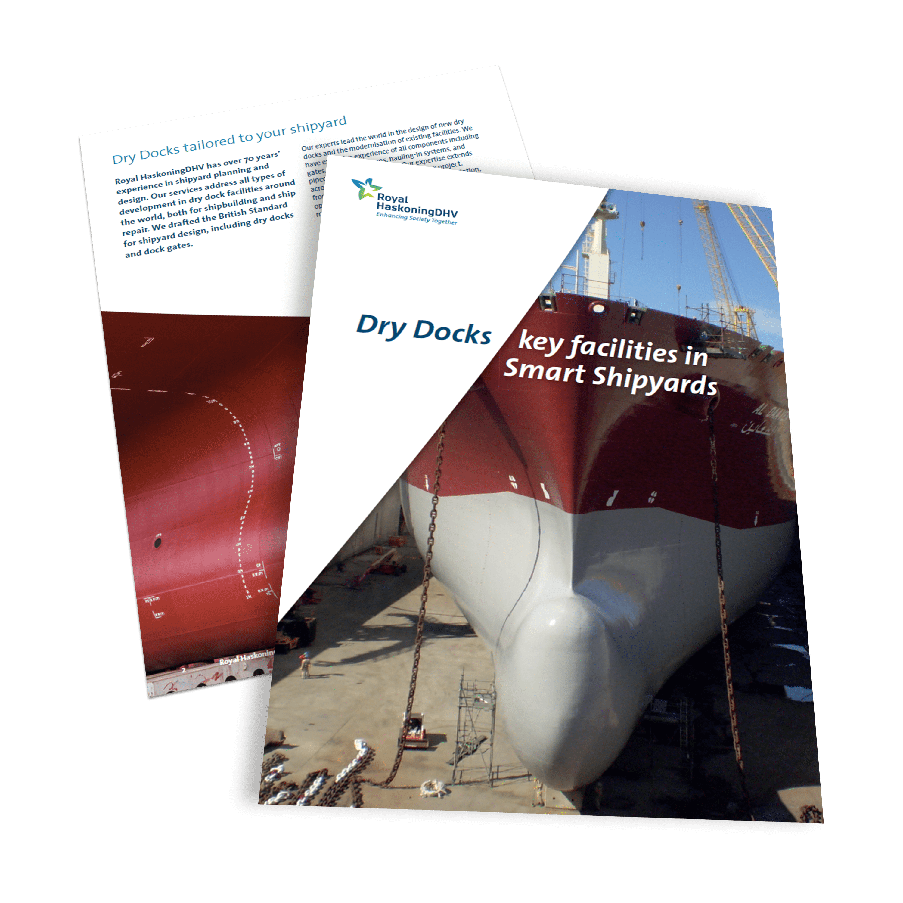 Dry docks brochure cover