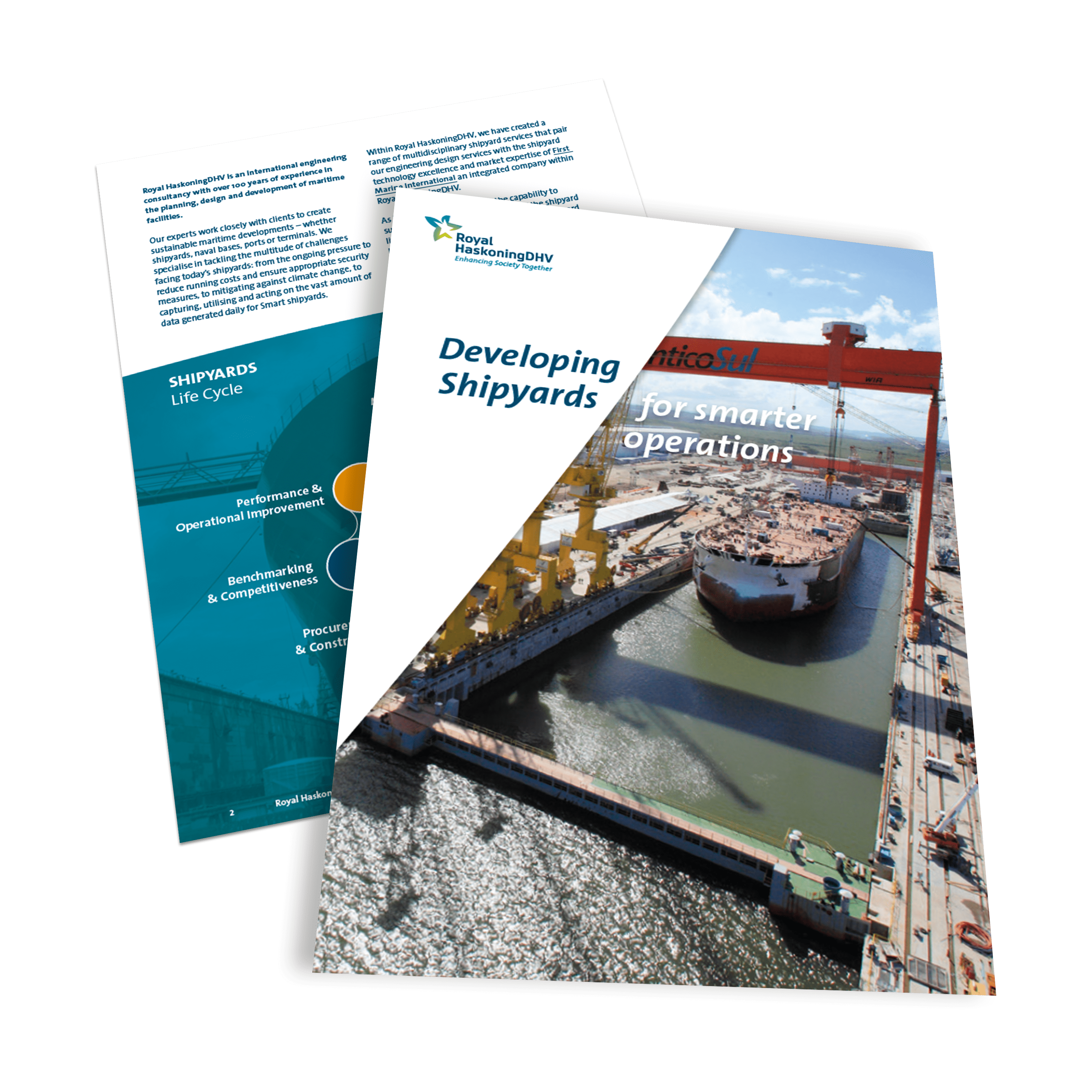 Shipyards brochure cover
