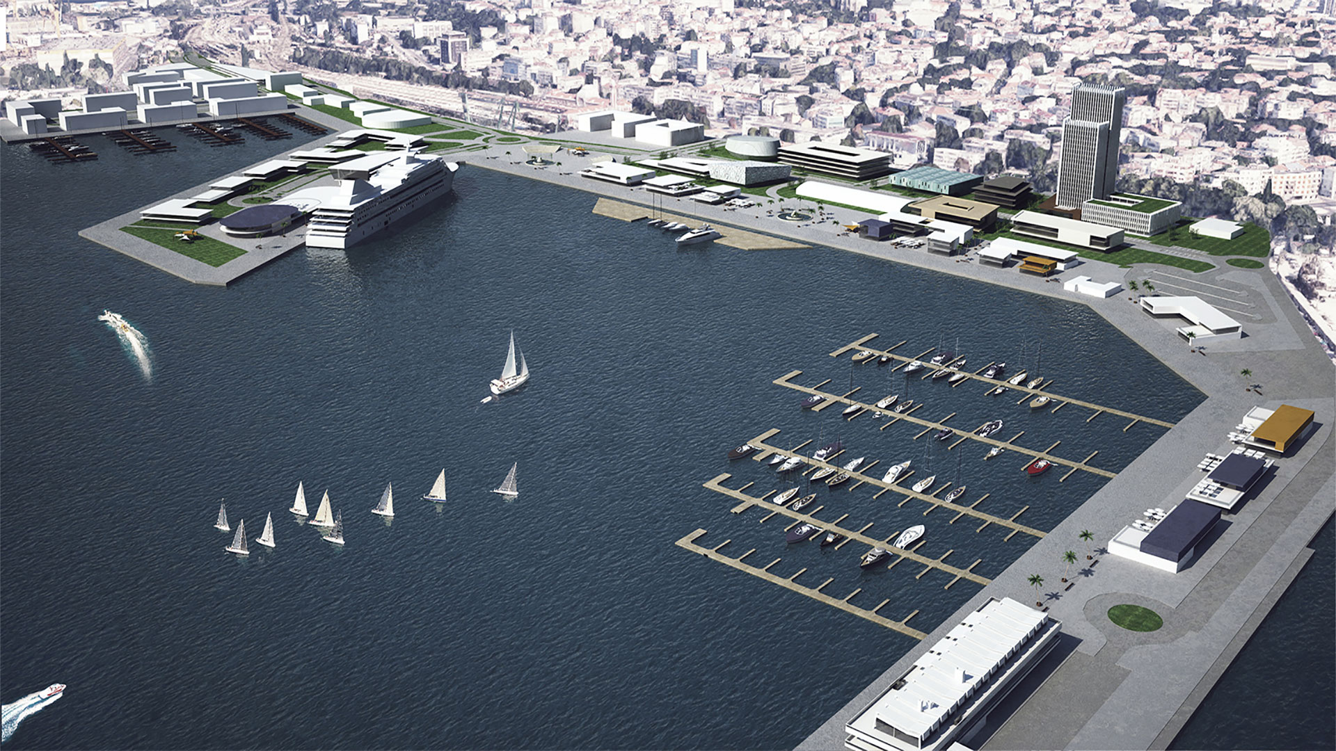 Marinas and waterfront development