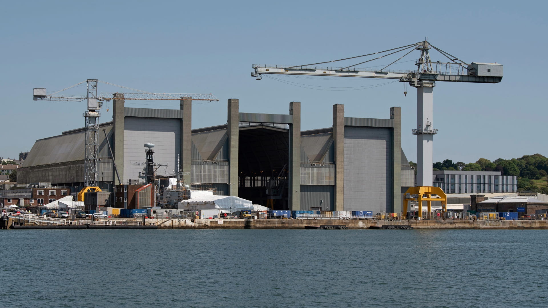 Strategic asset management for naval bases and shipyards