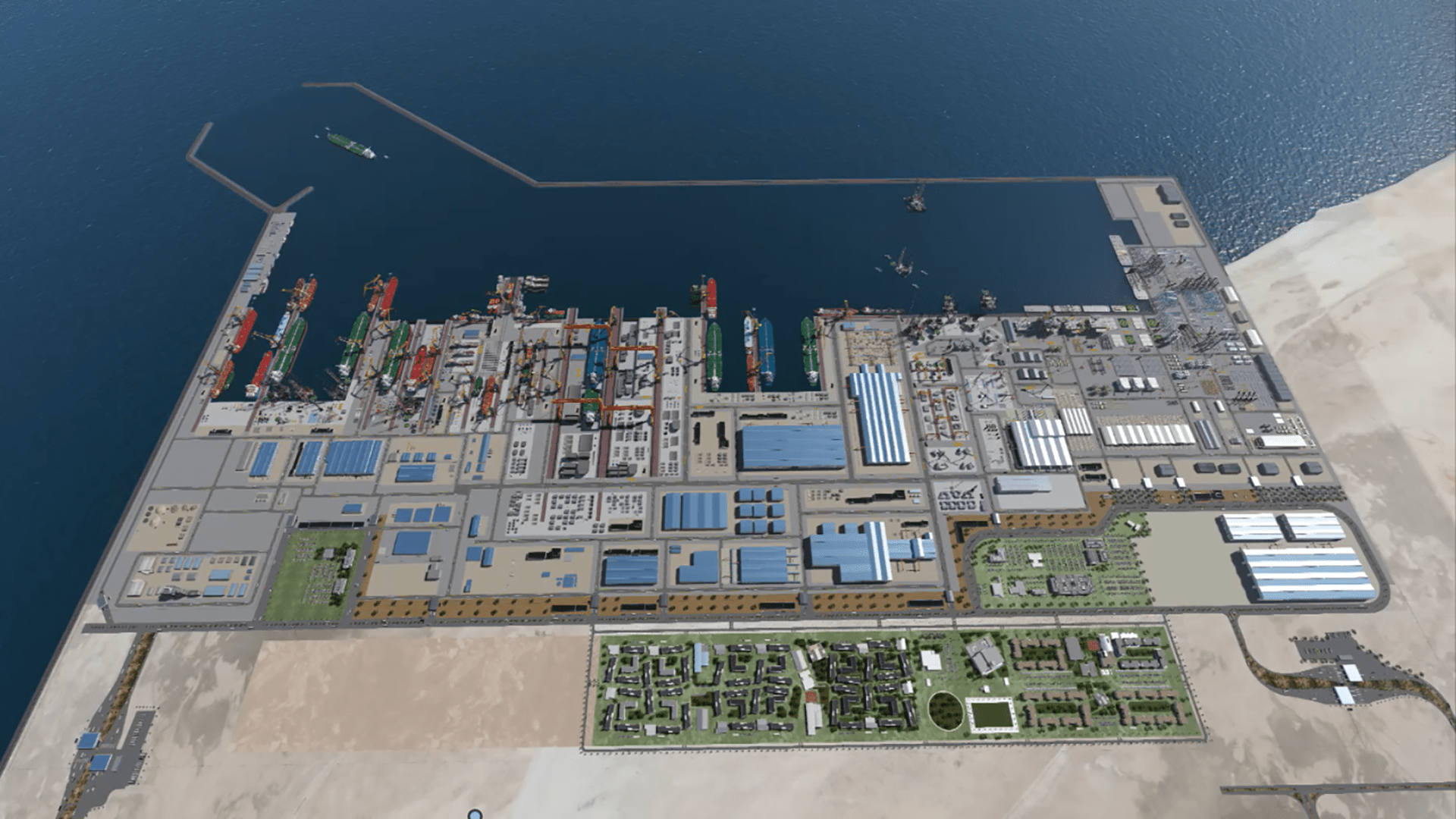 A world class maritime yard providing a combination of new shipbuilding and maintenance, repair and operations services 