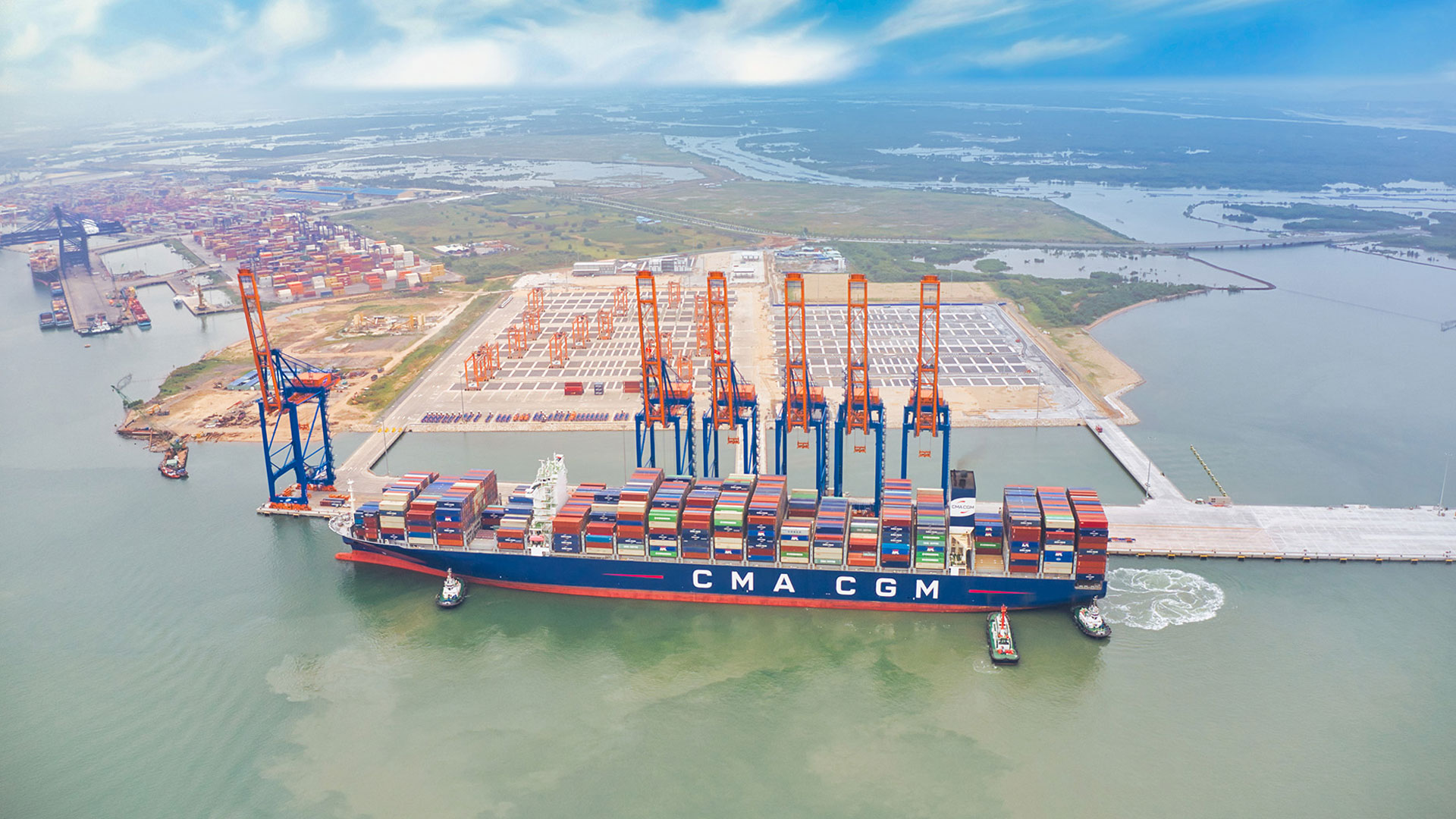 Major container terminal development in Vietnam