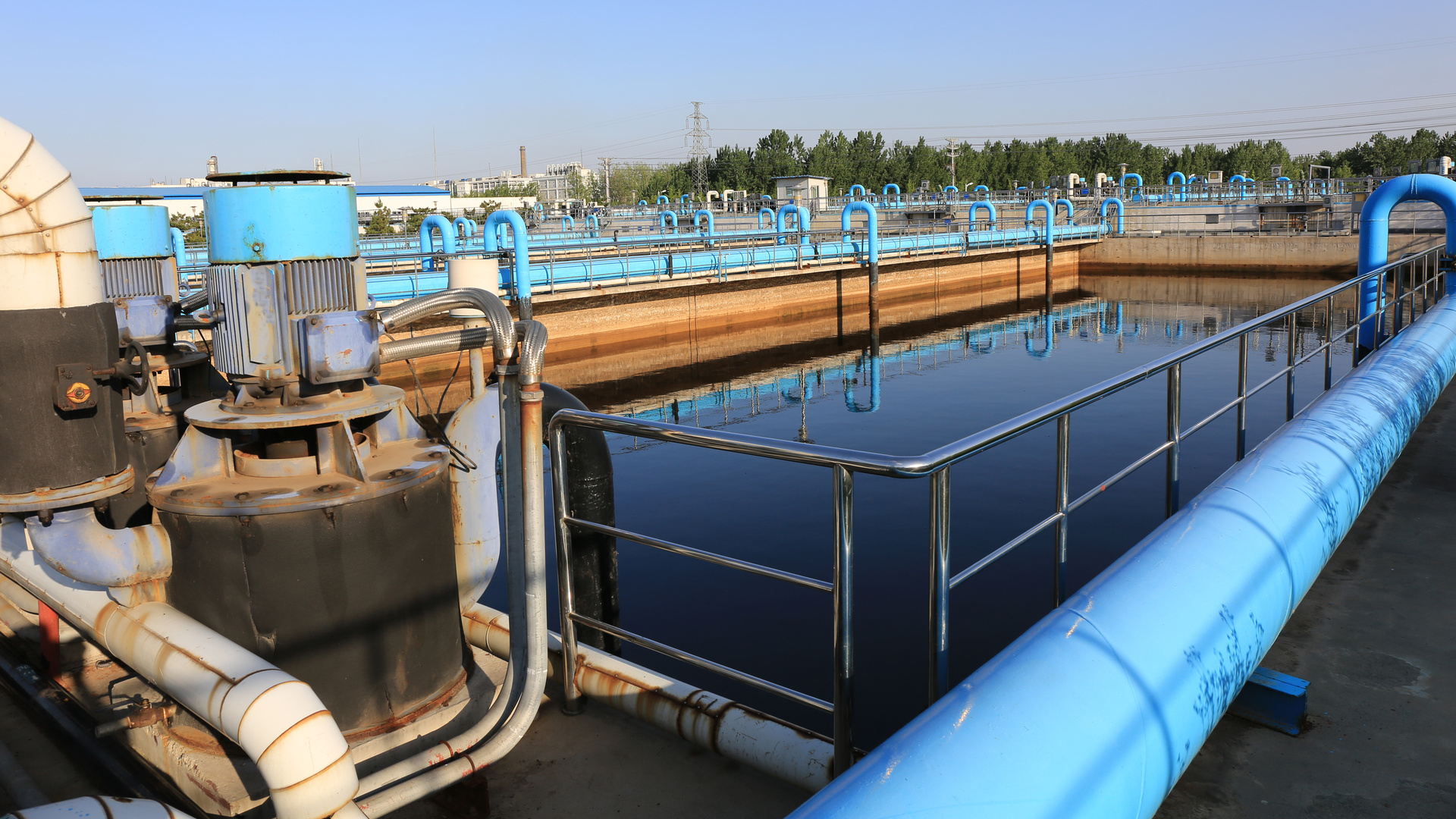 water infrastructure, wastewater treatmetn plant