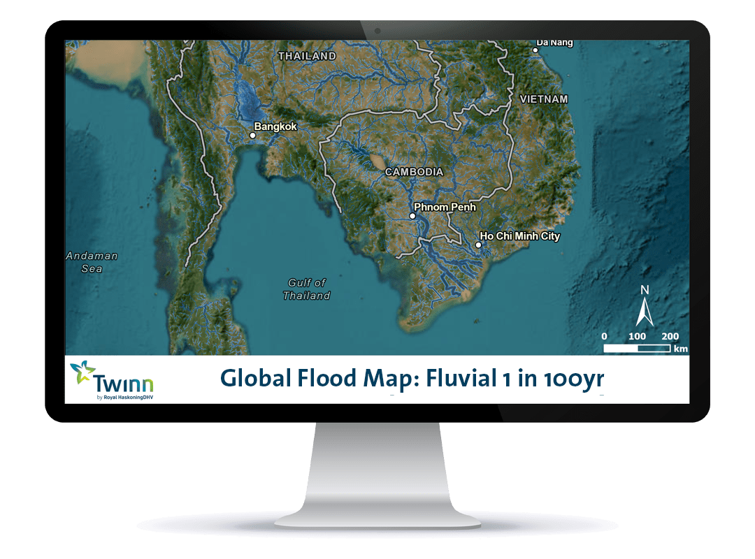 Global Flood Map Climate