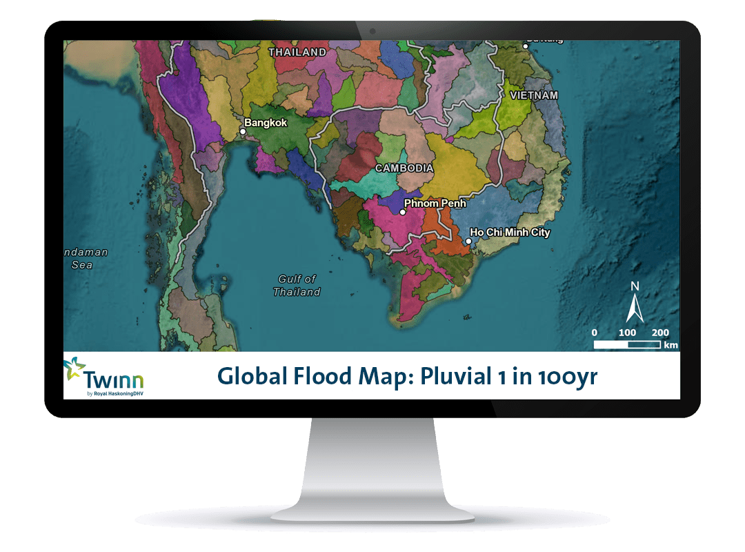 Global Flood Map Climate